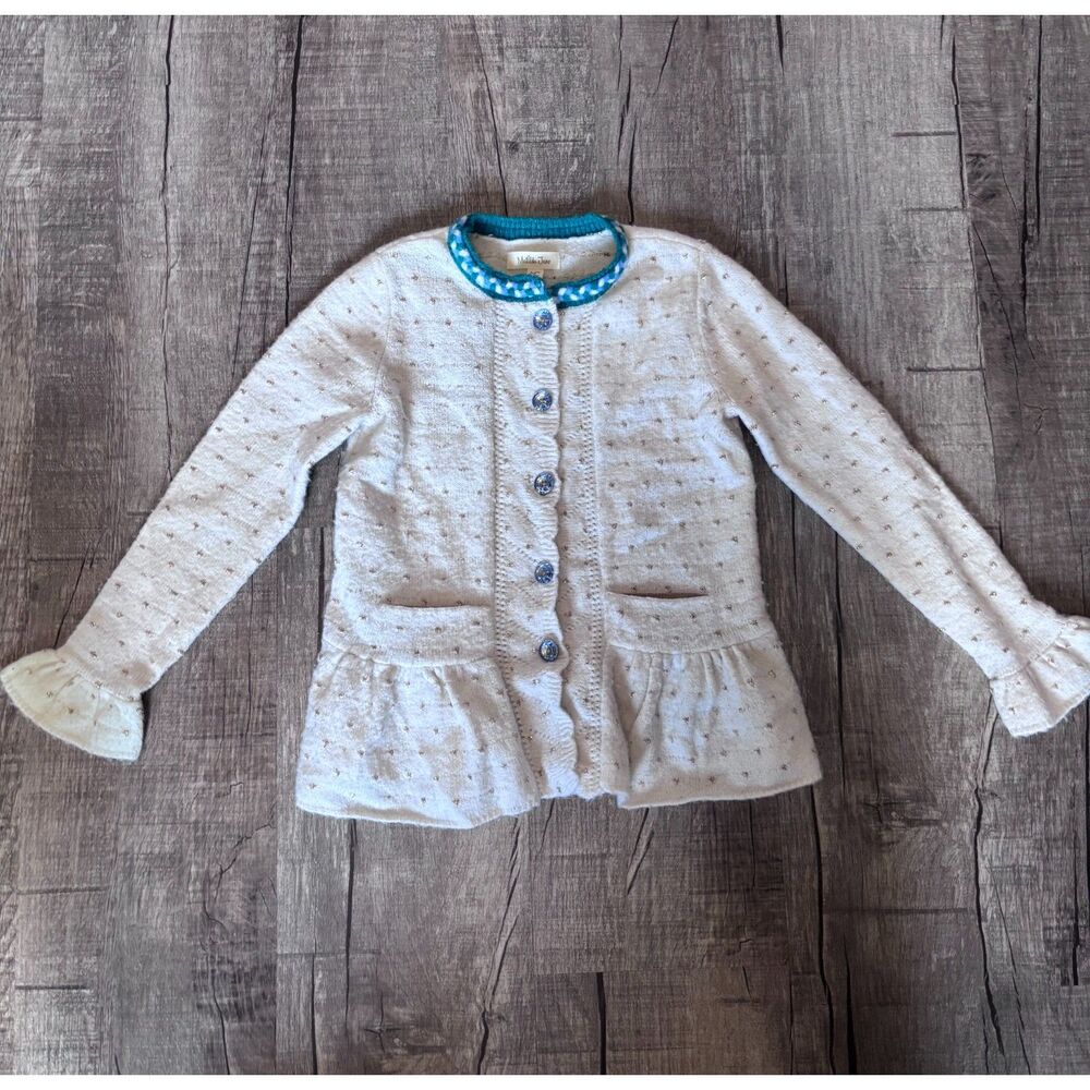 Matilda Jane Girls Size 6‎ Warmest Wishes Cardigan Sweater